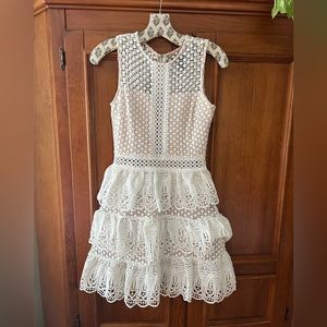 Aqua Bloomingdale’s white dress • size XS • perfect condition